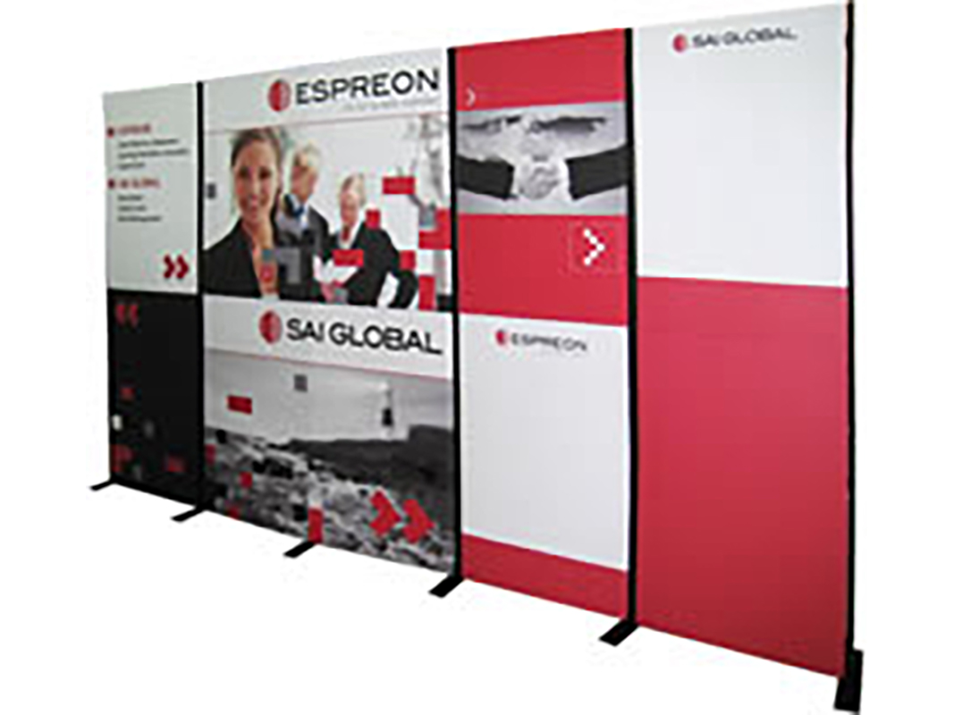 Portable, modular display panels