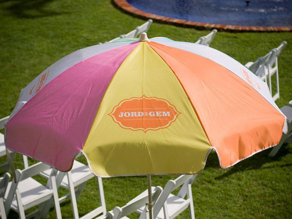 Custom Printed Outdoor Umbrellas