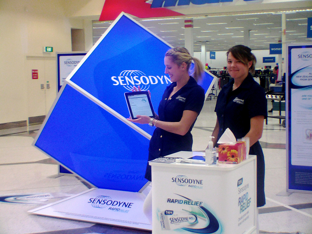 Demo tables-brandstand-nz