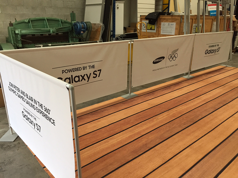 Branded Event Barriers