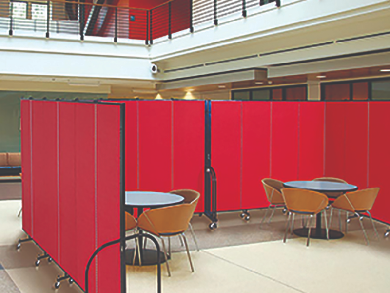 portable partition walls, panels and room dividers