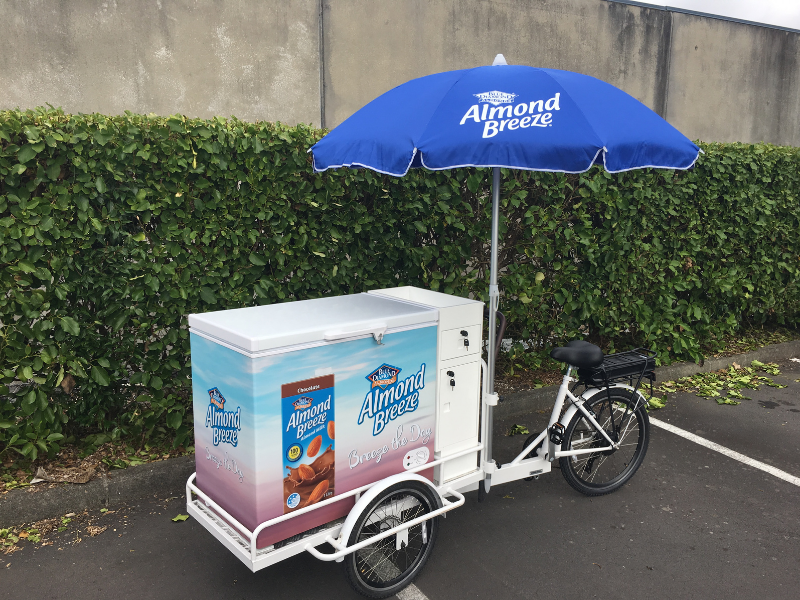 branded vendor bikes and trikes gets your brand mobile
